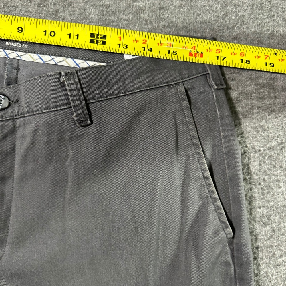 Lee Pants Total Freedom Men's 34x29 Relaxed Fit Gray‎ Chino Trousers - Picture 5 of 7